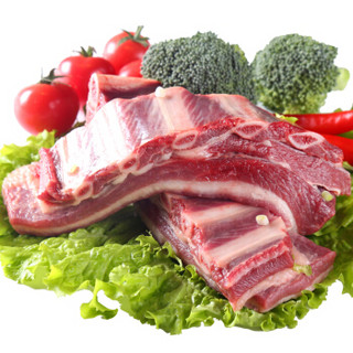 东阿阿胶黑驴王子驴精肋排1kg袋精修驴排骨驴肋骨驴肉生鲜驴骨高汤