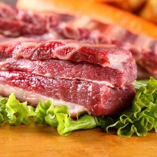 东阿阿胶黑驴王子驴精肋排1kg袋精修驴排骨驴肋骨驴肉生鲜驴骨高汤