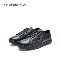 EMPORIO ARMANI 阿玛尼奢侈品19秋冬新款男士休闲鞋 X4X238-XF332-19F BLACK-00002 10