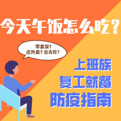 复工就餐防疫指南，我们如何安全吃饭？