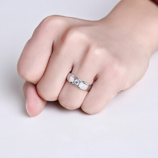 花好玉缘 钻石对戒钻戒 钻石戒指 情侣结婚求婚对戒 表白订婚戒