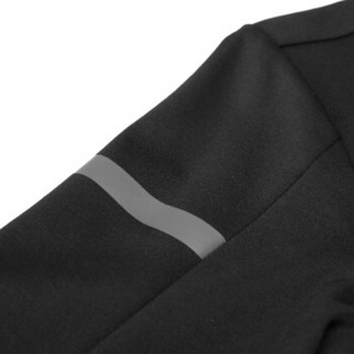 匹克（PEAK）男子卫衣保暖舒适防风开衫运动休闲外套上衣男 DF693041 黑色 X2L
