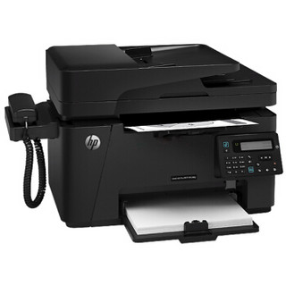 惠普 HP HP LaserJet Pro MFP M128FP 白激光打印机复印扫描传真一体机 128fp