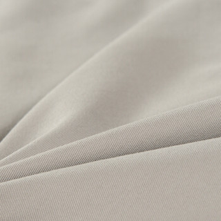 富安娜出品 圣之花 全棉四件套 纯棉双面磨毛加厚保暖素色套件 双人床单被罩 1.5米/1.8米床 被套203*229cm