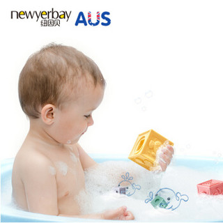 纽因贝（NEWYERBAY）婴儿软胶积木 可啃咬宝宝早教儿童玩具 6-8-12个月