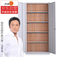 钱柜 通门文件柜铁皮柜A4档案盒办公柜钢制资料柜档案柜储物柜常规实用款