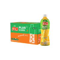 康师傅 每日C PLUS阳光甜橙味500ml*15瓶 果汁果味饮料 整箱装