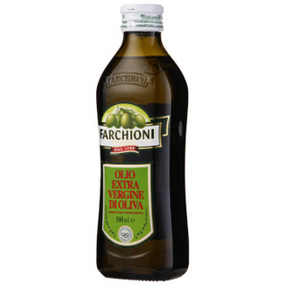 意大利进口福奇（FARCHIONI）特级初榨橄榄油食用油进口油玻璃瓶装 500ml