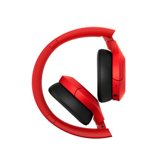 SONY 索尼 WH-H810 耳罩式头戴式无线蓝牙耳机 红色