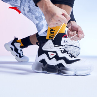 商品安踏anta 官方旗舰男鞋御空篮球鞋潮流高帮休闲运动鞋球鞋 安踏白