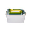 Joseph Joseph 英国  厨房配件七彩密封收纳盒密封盒食物保鲜盒零食收纳 opal系列
