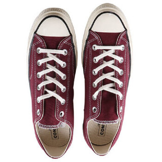 CONVERSE 匡威 男女同款 CONVERSE ALL STAR系列 Chuck Taylor All Star 70 硫化鞋 162059C 酒红色 39.5