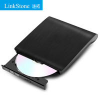 连拓（LinkStone）外置光驱盘 DVD刻录机Type-C/USB3.0双接口 台式笔记本电脑通用 外接移动光驱CD播放器C101