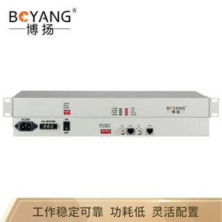 博扬（BOYANG）BY-E1F1 协议转换器 1路E1(2M)转1路以太网 机架式 单电源 1对价