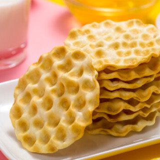 米多奇 石头烤饼 脆饼酥饼石子馍 休闲零食粗粮饼干早餐食品230g 香葱