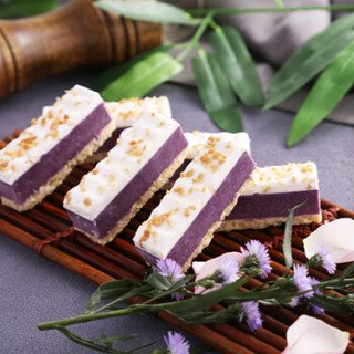 轻肴食品 紫薯蛋挞蛋糕52g/盒*4