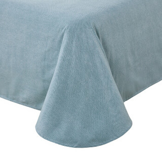 安睡宝（SOMERELLE）床品套件 全棉双面磨毛四件套 秋冬暖绒床单被罩 双人 英格堡 1.8米床 200*230cm