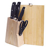 卡质 KAZHI 厨房用品 刀具套装 不锈钢厨具切片菜刀八件套装礼品