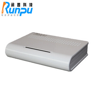 润普（Runpu）USB04+ 有线电话机录音 四路USB电脑管理系统