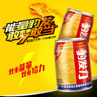 盼盼 运动饮料 豹发力CAN 维生素能量饮料 250ml*24罐 聚会送礼 整箱装 家庭礼盒装