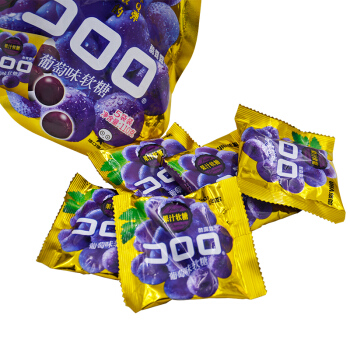 悠哈uha 酷露露葡萄味软糖110g 分享装 *2件