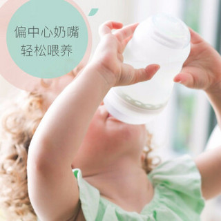 olababy 奶瓶 宽口径硅胶奶瓶240ml 玫瑰红 婴儿奶瓶 彩趣硅胶奶瓶