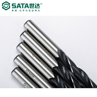 世达 SATA 52202 5件套耐磨直柄麻花钻10.2MM