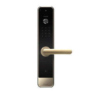 LifeSmart智能家居可视频门锁240*30mm 防盗防撬报警家用视频监控电子门锁 支持手机远程开门指纹密码