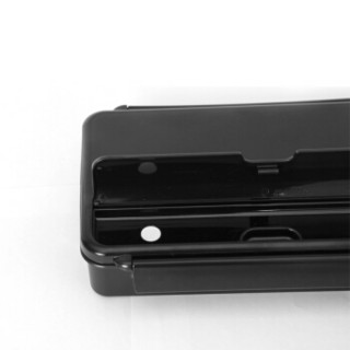 阿司倍鹭（ASVEL）塑料单层分格饭盒 微波炉加热大容量分隔便当盒附筷子 850ML