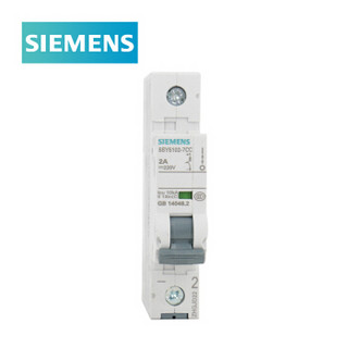 SIEMENS 西门子 5SY5 微型断路器空气开关家用空开自营 10KA 1P C2A 5SY51027CC