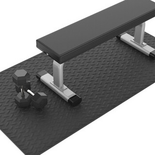 驰尚 TC2003 专业跑步机垫子防潮运动地垫降噪音垫子运动地板减震垫 加厚静音隔音垫防震垫800*1750mm