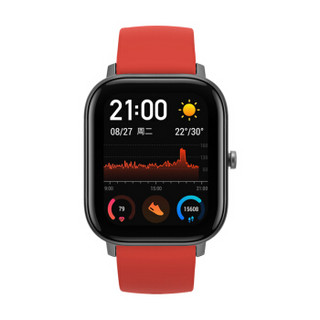 Amazfit GTS 智能手表 运动手表 14天续航 GPS 50米防水 NFC 糖果红