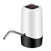 十咏 充电式桶装水电动抽水器 压水器 上水器 家用饮水机泵 吸水器 白色K12-1