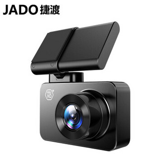 捷渡（ JADO）D310行车记录仪前后双录高清夜视双镜头双1080P停车监控迷你隐藏一体机+32G卡