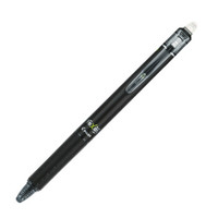 百乐(PILOT)按动热可擦中性笔 子弹头水笔 黑色 0.5mm 12支装 LFBK-23EF