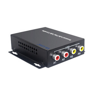 EB-LINK EB-SX-2A音频光端机2路双向光纤延长器广播级音频转换器莲花头单模单芯FC接口