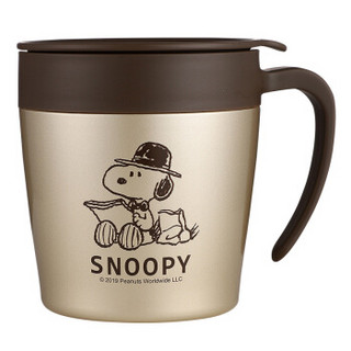 SNOOPY 史努比 RF8004 保温杯 400ml 金色