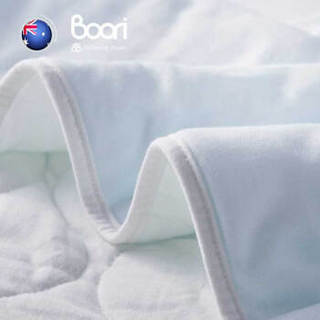 Boori 婴儿包被初生小抱被全棉新生婴儿用品襁褓包春秋款婴儿毯圆点刺透抱被-蓝色