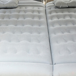 璇信 车载充气床 通用型豪华SUV汽车床垫蜂窝灰色植绒款 气垫床自驾游装备睡垫出游用品 CZC-04