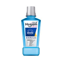 皓齿健(Hosjam)芨效亮白漱口水500ml(冬青薄荷) 祛异味 清新口气 减少牙渍 洁白牙齿