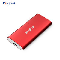 金速（KingFast）1TB Type-c USB3.1 移动硬盘 固态（PSSD）M9 玫瑰红