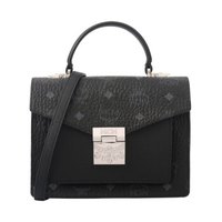 MCM 女士 黑色时尚手提包单肩包 MWE8APA69BK001
