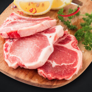 【鹏程猪肉】鹏程 猪大排片 1kg 精修免切 红烧排骨酱排骨排骨汤食材