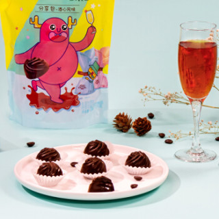 商品雀巢nestle 奇欧比小叭叭酒心风味巧克力休闲零食婚庆喜糖果下午