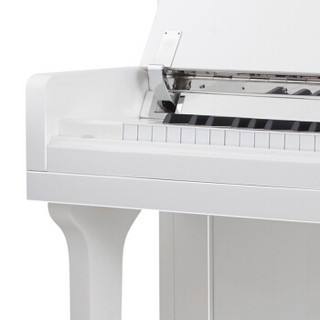 门德尔松 全新立式钢琴德国进口配件家用教学专业考级演奏白色亮光MJ13