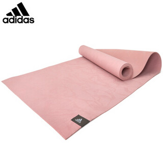阿迪达斯（adidas）瑜伽垫 超薄初学者家用健身垫平板支撑垫防滑瑜伽垫舞蹈垫 珊瑚色1.5mm ADYG-10710CO