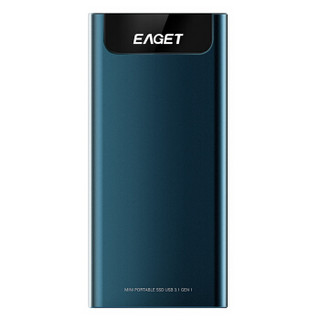 忆捷（EAGET）256GB Type-c USB3.1移动硬盘 固态（PSSD）M2 读速高达500MB/s 轻薄随身只换不修