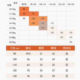 精典泰迪 Classic Teddy童装儿童长裤男童裤子宝宝西装裤时尚绅士 梭织格纹-深灰格 110