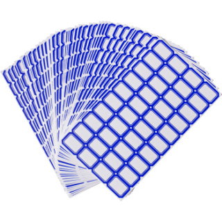 24枚/张 60张/包 口取纸学生姓名贴4625蓝色