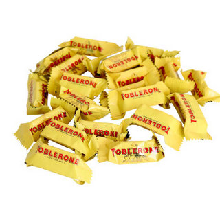 瑞士进口 Toblerone 瑞士三角迷你牛奶巧克力含蜂蜜及巴旦木糖 糖果零食 分享装 384g